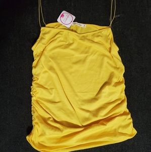 Yellow tank